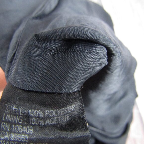 Tahari Arthur S. Levine Dress Womens 6 Black Sheath 3/4 Sleeve Belted Lined - Picture 3 of 6